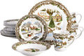 16 Piece Multicolor Dinnerware Set R25044