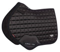 Black Large Close Contact Square Saddlepad Z166