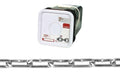 Straight Link Coil Chain, Zinc Plated, 440 lb, 250' E327754