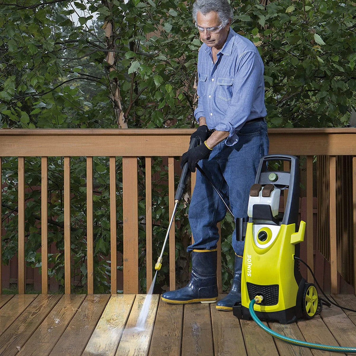 Green Electric Pressure Washer N70244