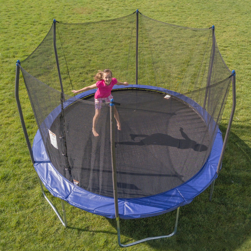 12' Trampoline with Safety Enclosure, Blue K8809
