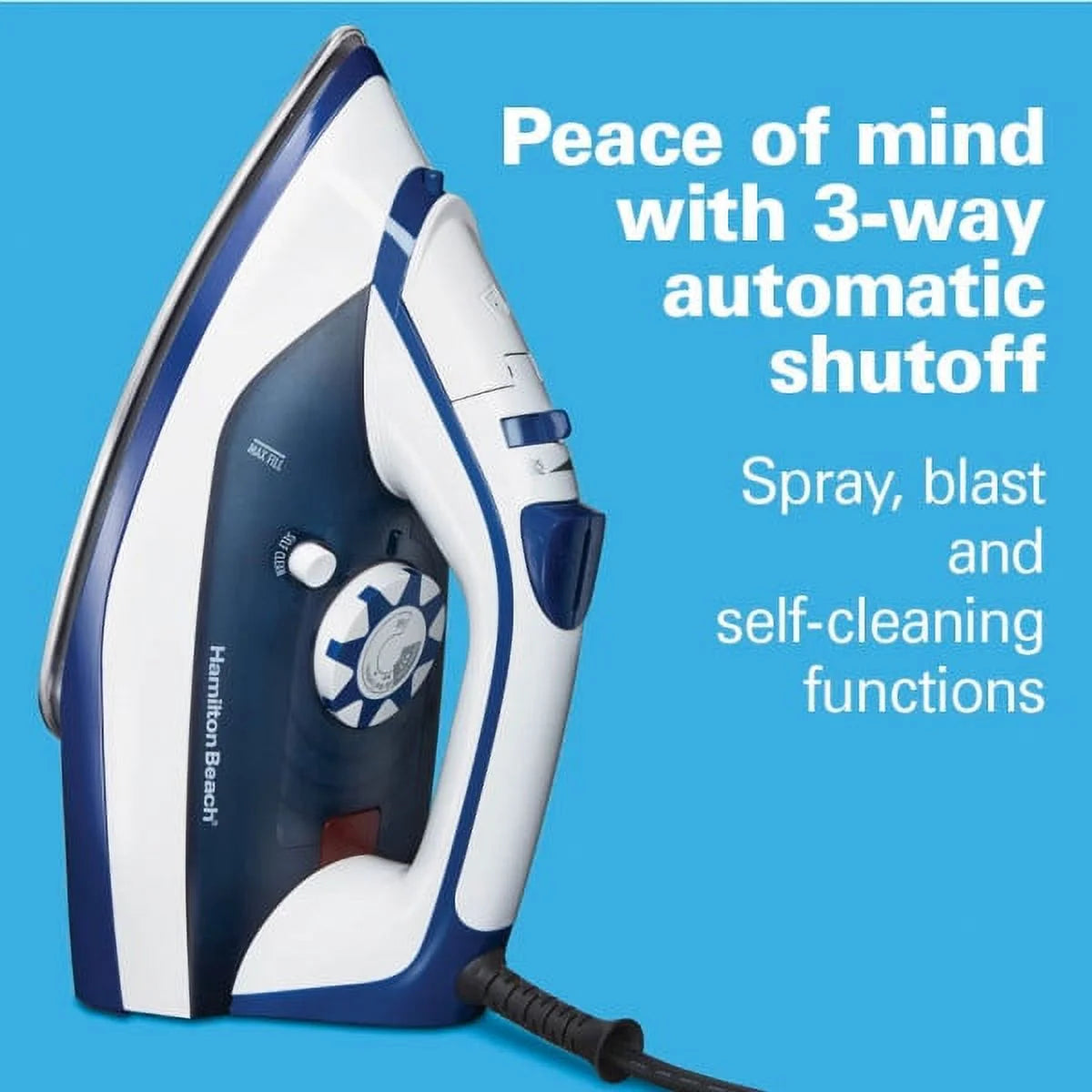 Stainless Steel Soleplate Steam Iron R525904