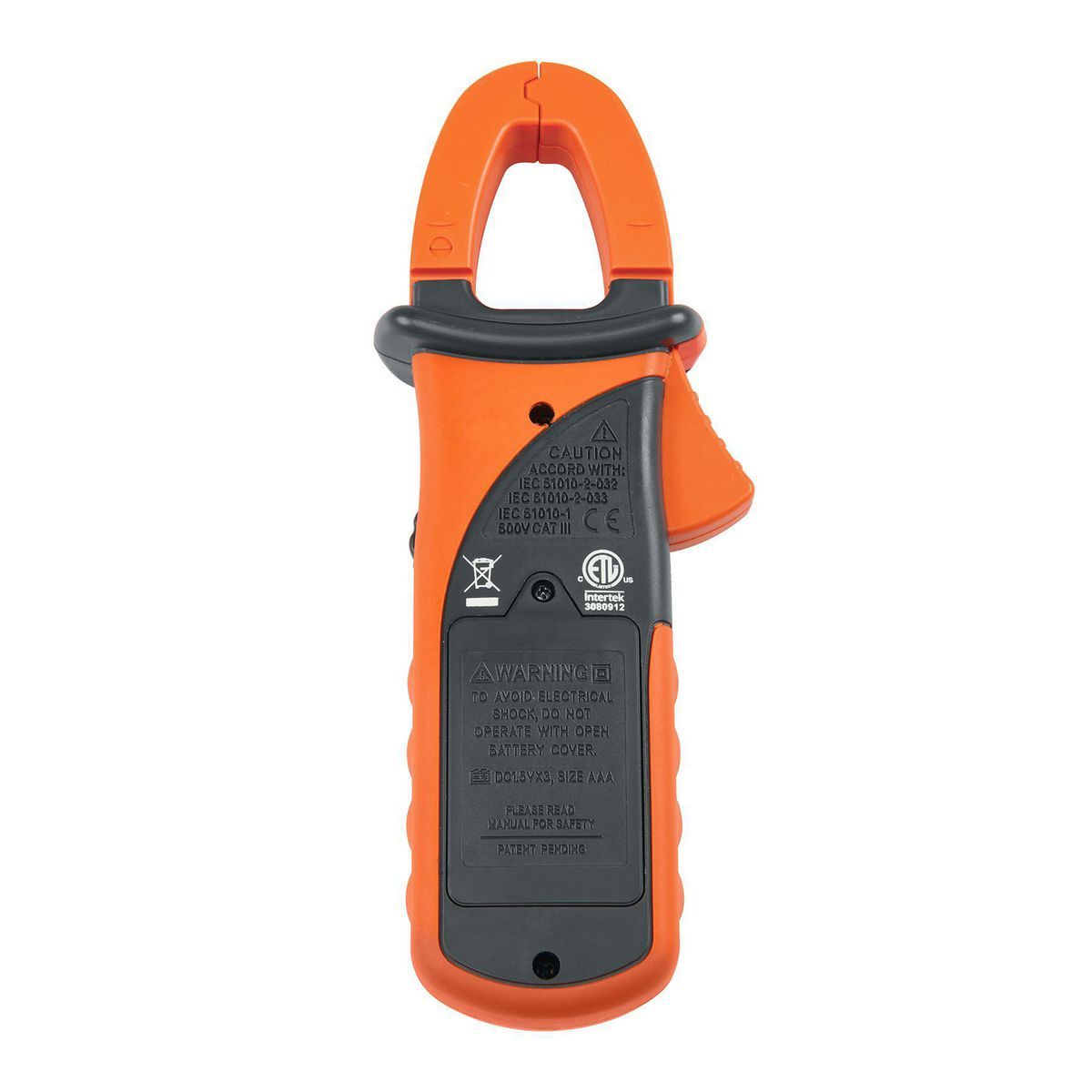 600A True-RMS AC/DC Clamp Meter N887
