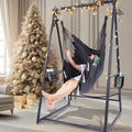 Hanging Rope Swing & Stand Set with Two Holders N3184