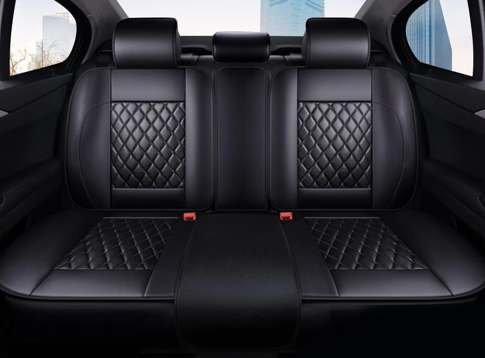 Faux Leather Car Seat Cover for 5 Seater M903