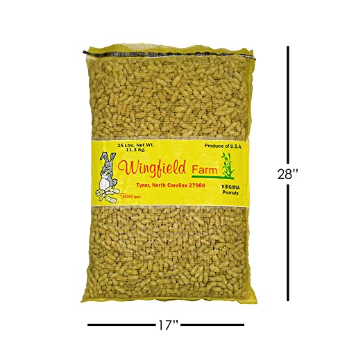 25 lb Virginia in Shell Animal Peanuts U9061