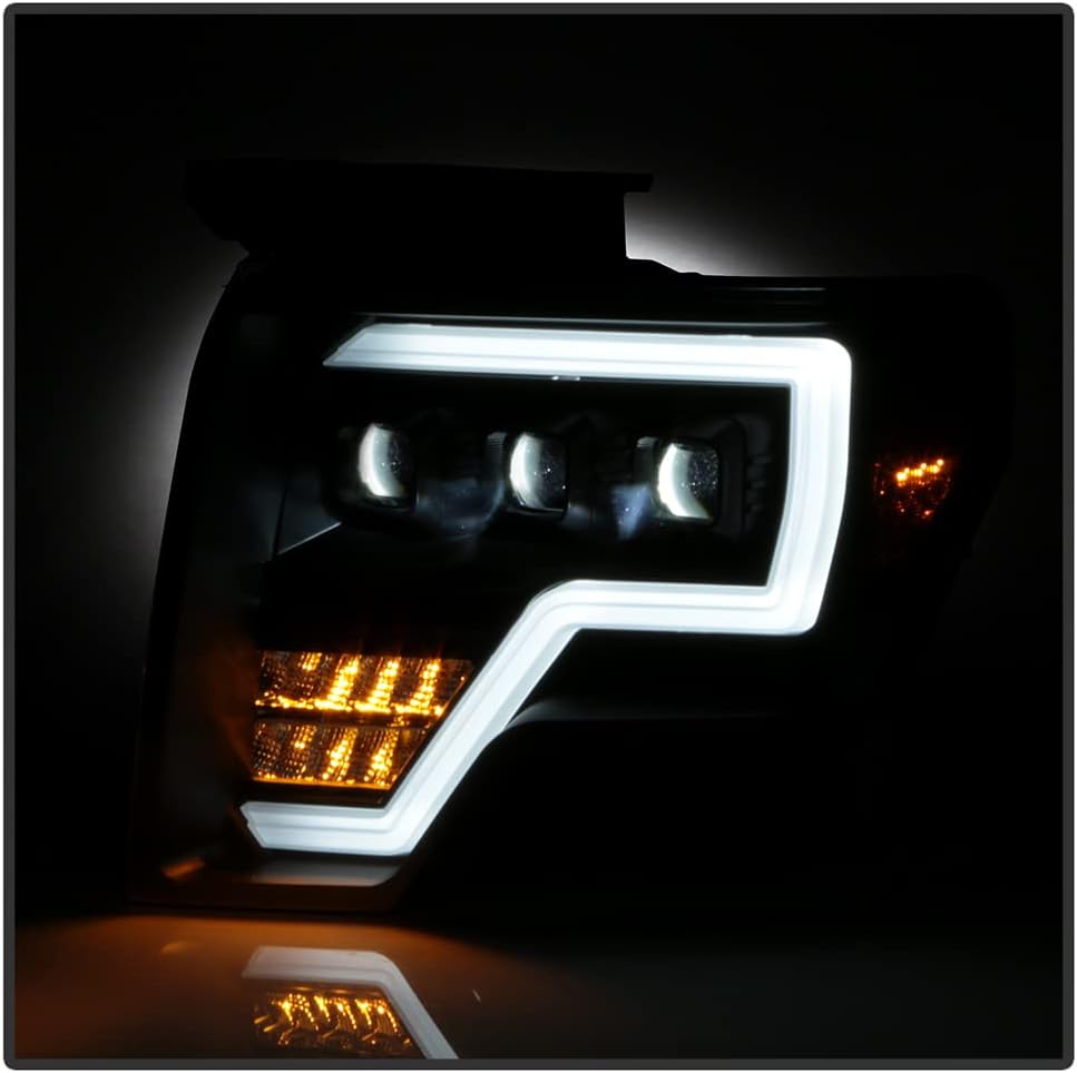 Pair of Full LED Projector Headlights for Ford F 150 Pickup D567968