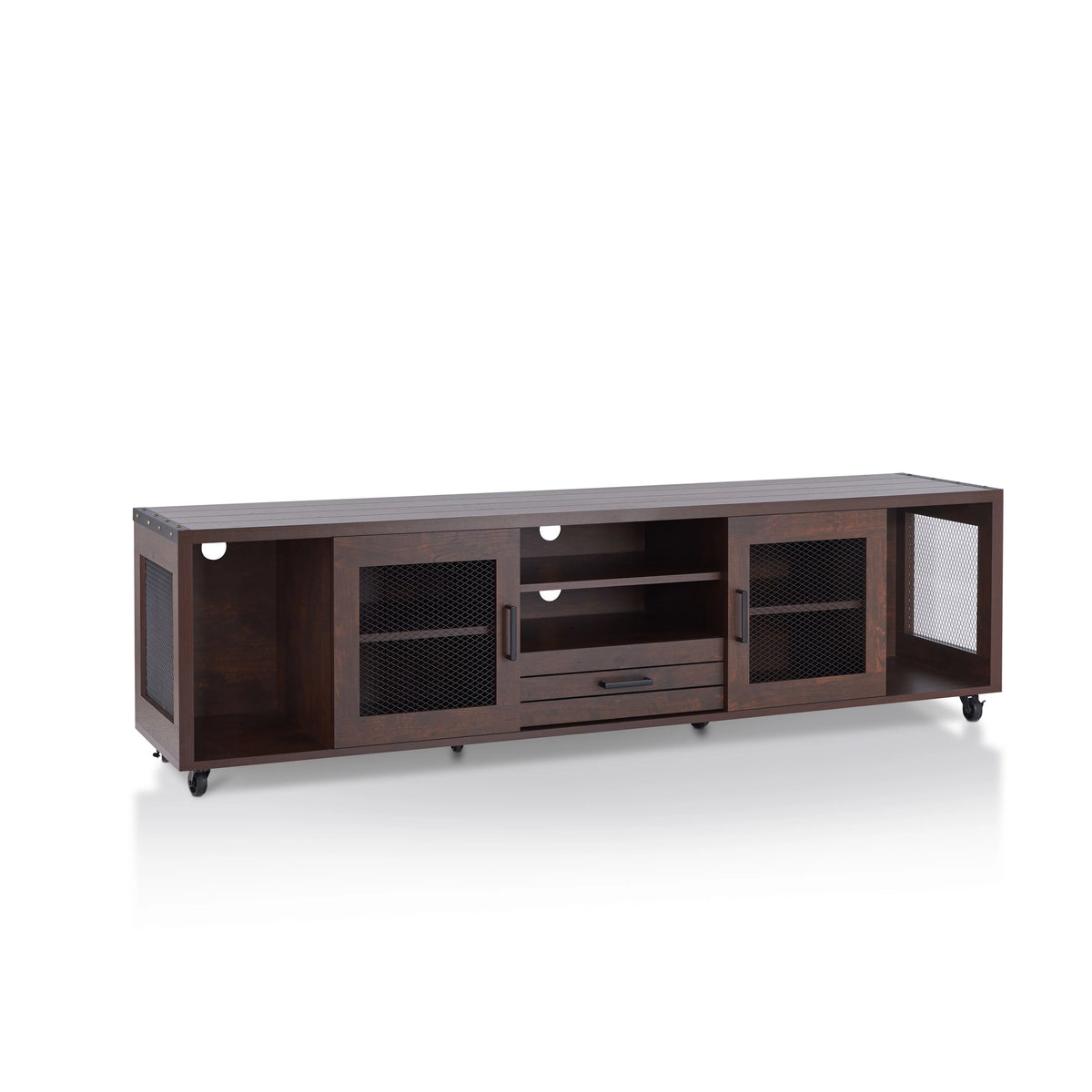 70-inch Metal 4-Shelf TV Console N78762