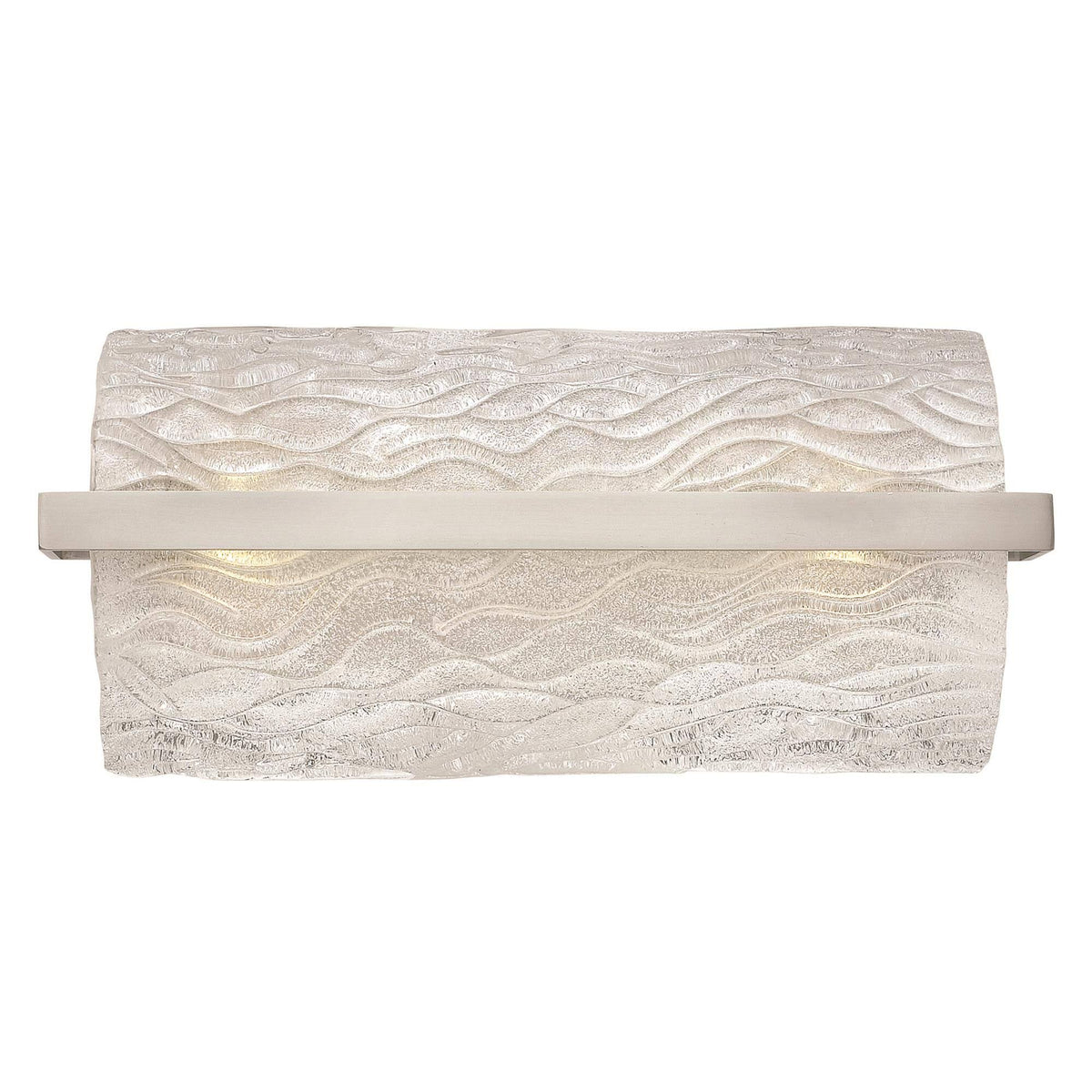 Brushed Nickel 2 Light Bath N406