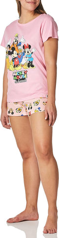 Pink Medium Mickey Mouse Pajamas Y318494
