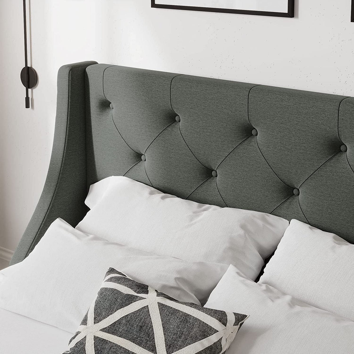 Queen Size Bed Frame with 4 Storage Drawers S27683