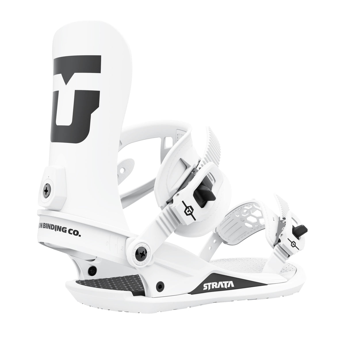 White Snowboard Bindings P32775