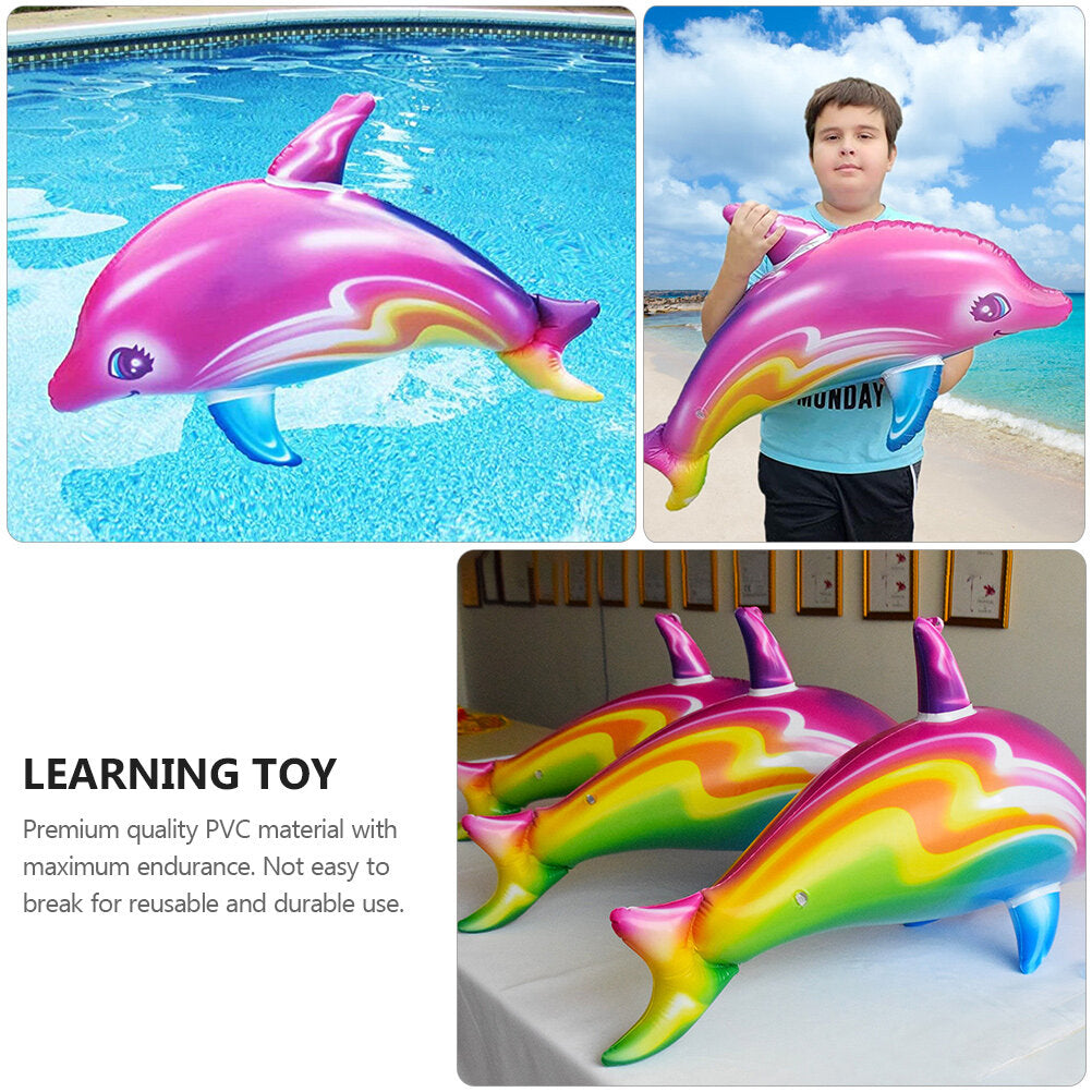 2pcs Big Inflatable Dolphin Toys R520322