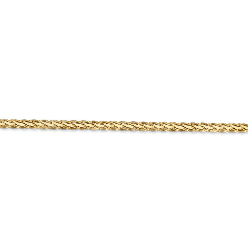 14kt Yellow Gold 24 inch Flat Wheat Chain with Lobster Clasp K679