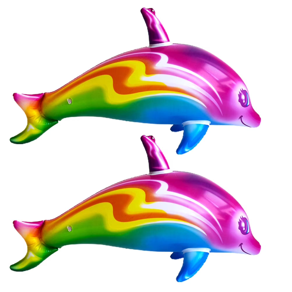 2pcs Big Inflatable Dolphin Toys R520322