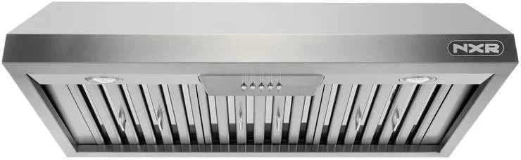 48 Stainless Steel Natural Gas Range with Convection Oven & Under Cabinet Hood M5484