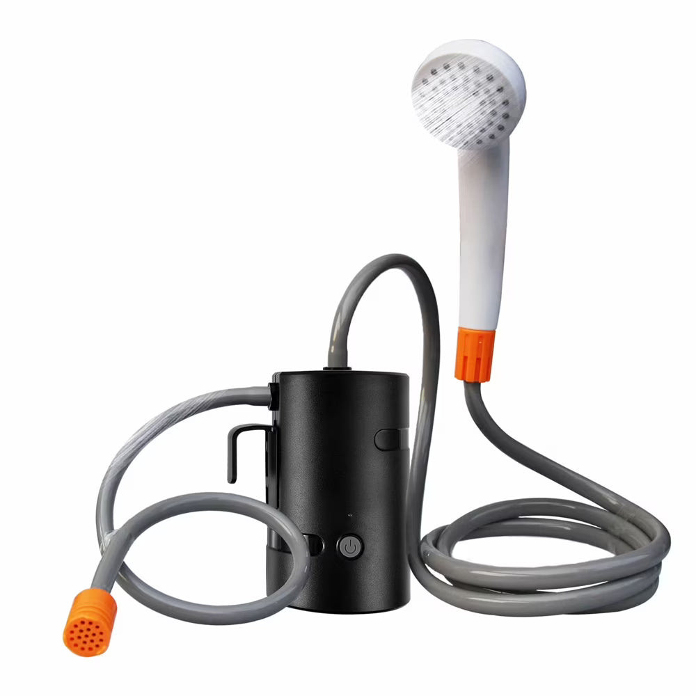 Folding Bucket Camping Shower with Rechargeable Pump Q118