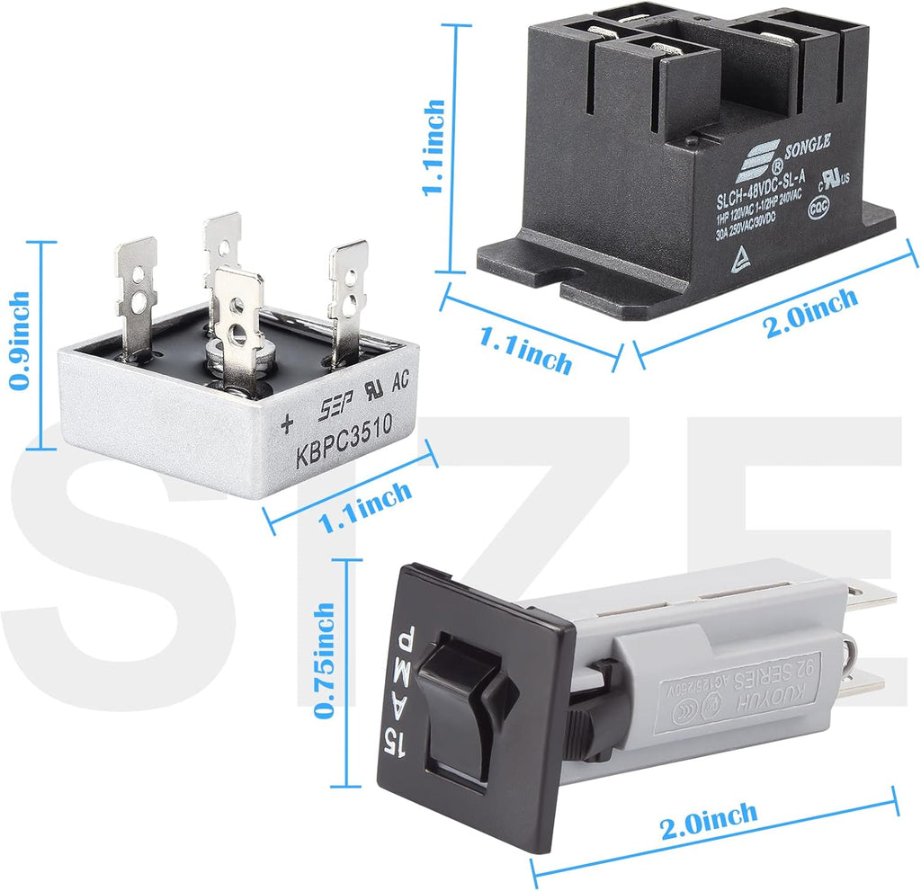 48V Battery Charger Repair Kit X547