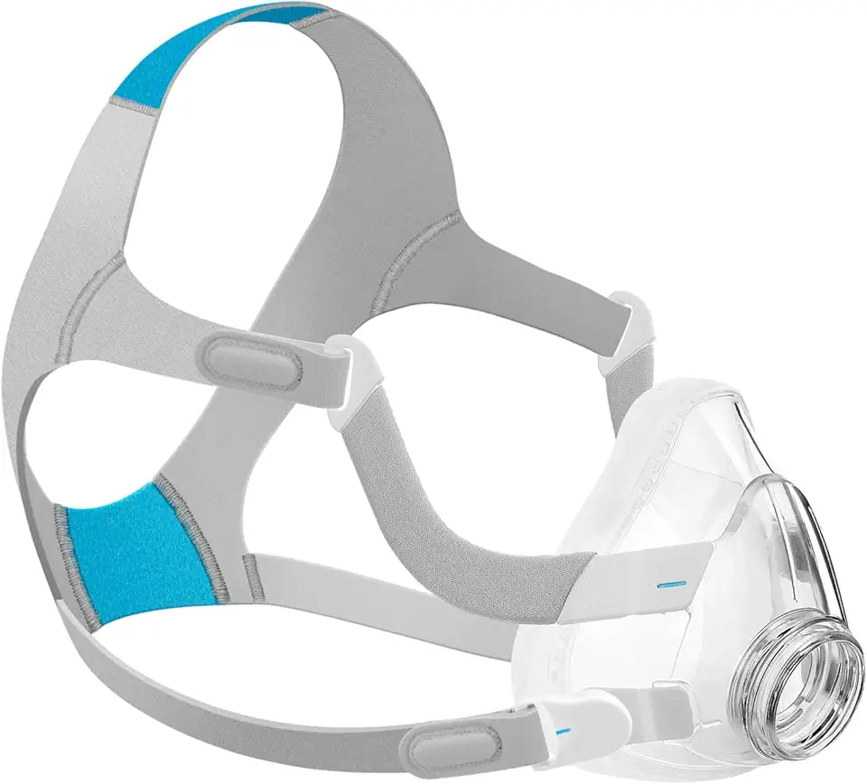 Replacement Full Face Mask Headgear Set with Cushion Frame & Clips T7770