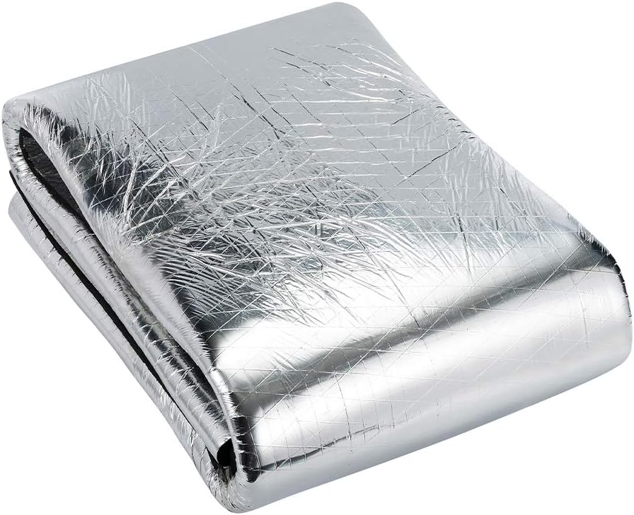 21 sqft Self-Adhesive Closed Cell PE Foam Sound Deadener Mat Pack of 2 M1039