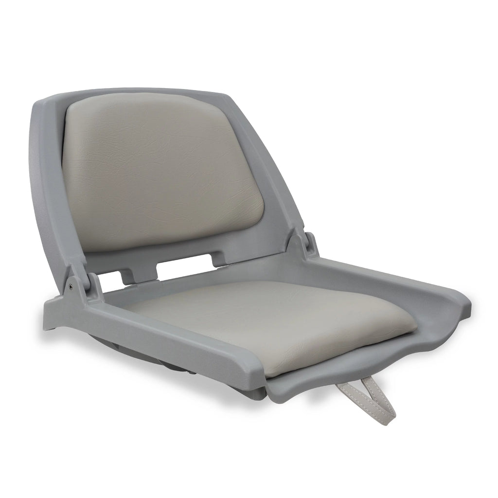 Gray Folding Boat Fishing Seat W65245