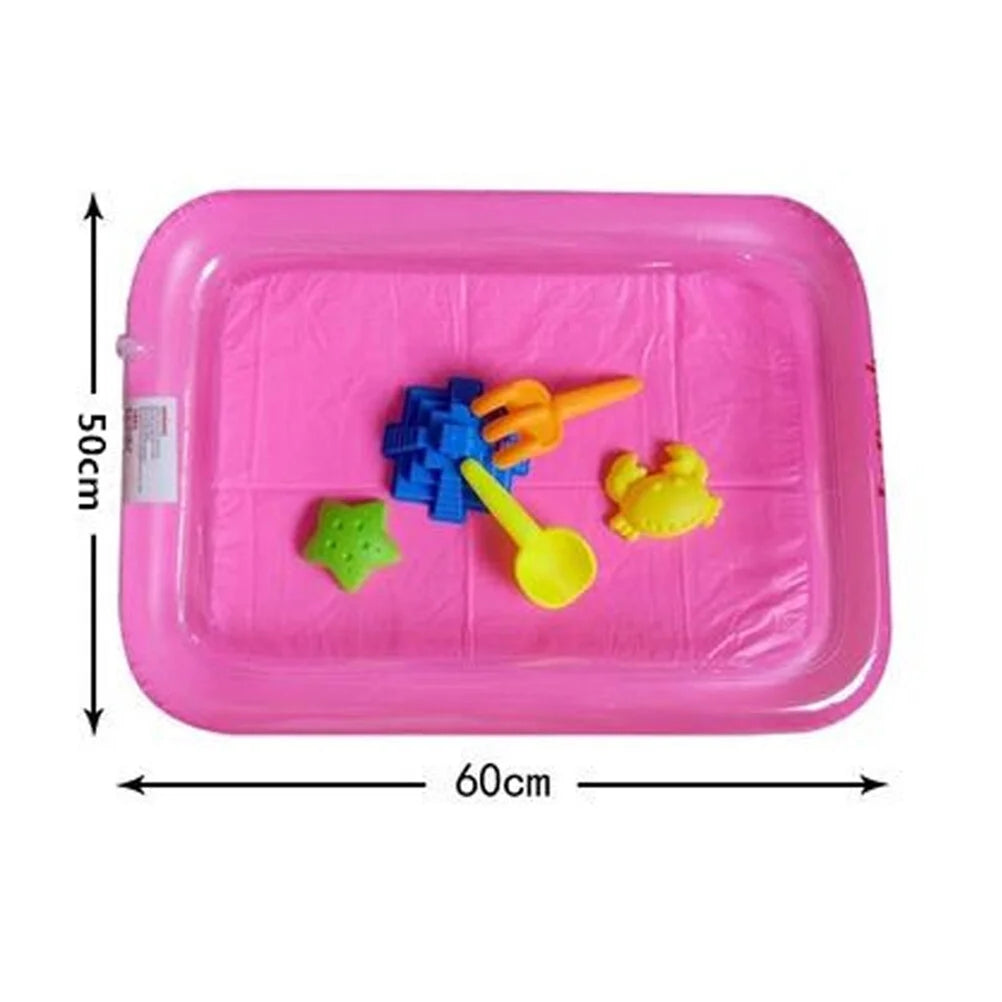 Pink Inflatable Sand Toy Tray G9422