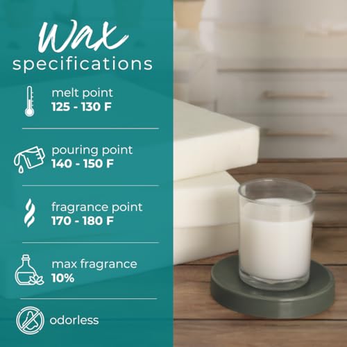 40lb Soy Wax Slab for Candle Making S6937