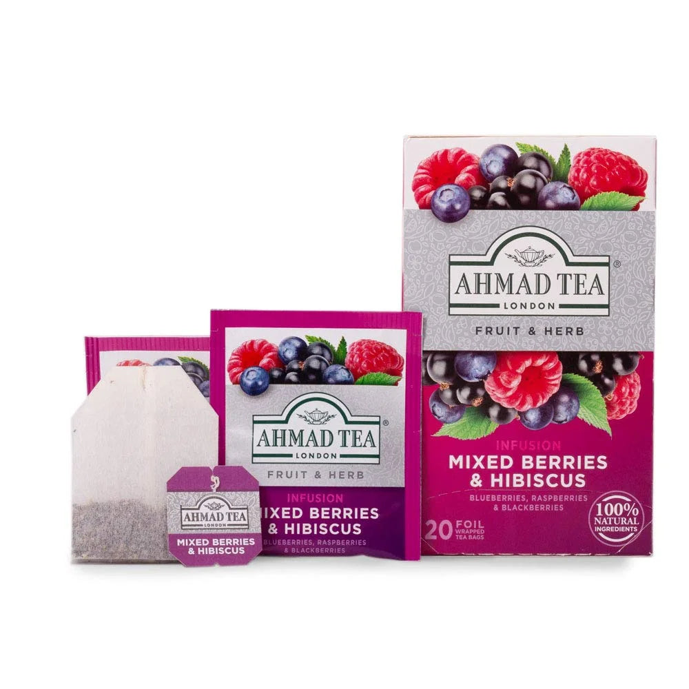 Mixed Berry Hibiscus Tea 20 bag Pack of 4 P835