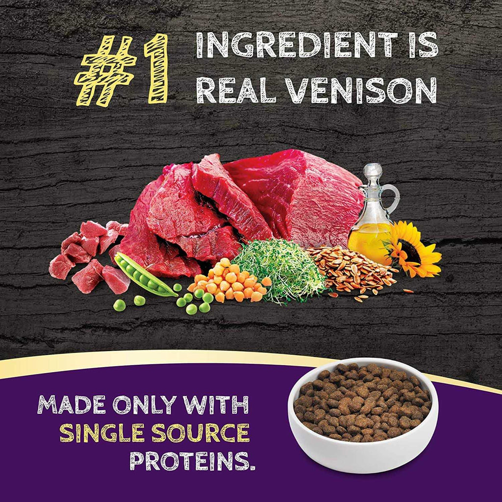 Limited Ingredient Venison Dry Dog Food L7909