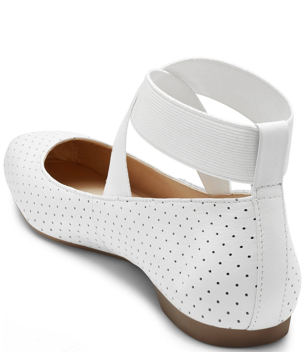 White Ballet Flat Size 9 Y40554