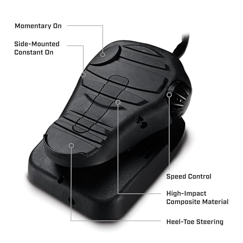 45 Lb. Thrust 45 In. Shaft Freshwater Electric Trolling Motor with Foot Pedal Control G9761