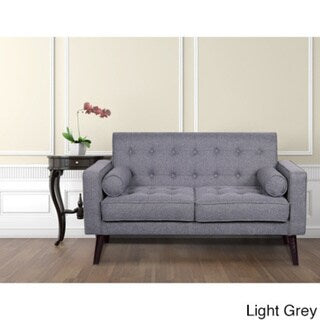 Mid-century Fabric Loveseat O590