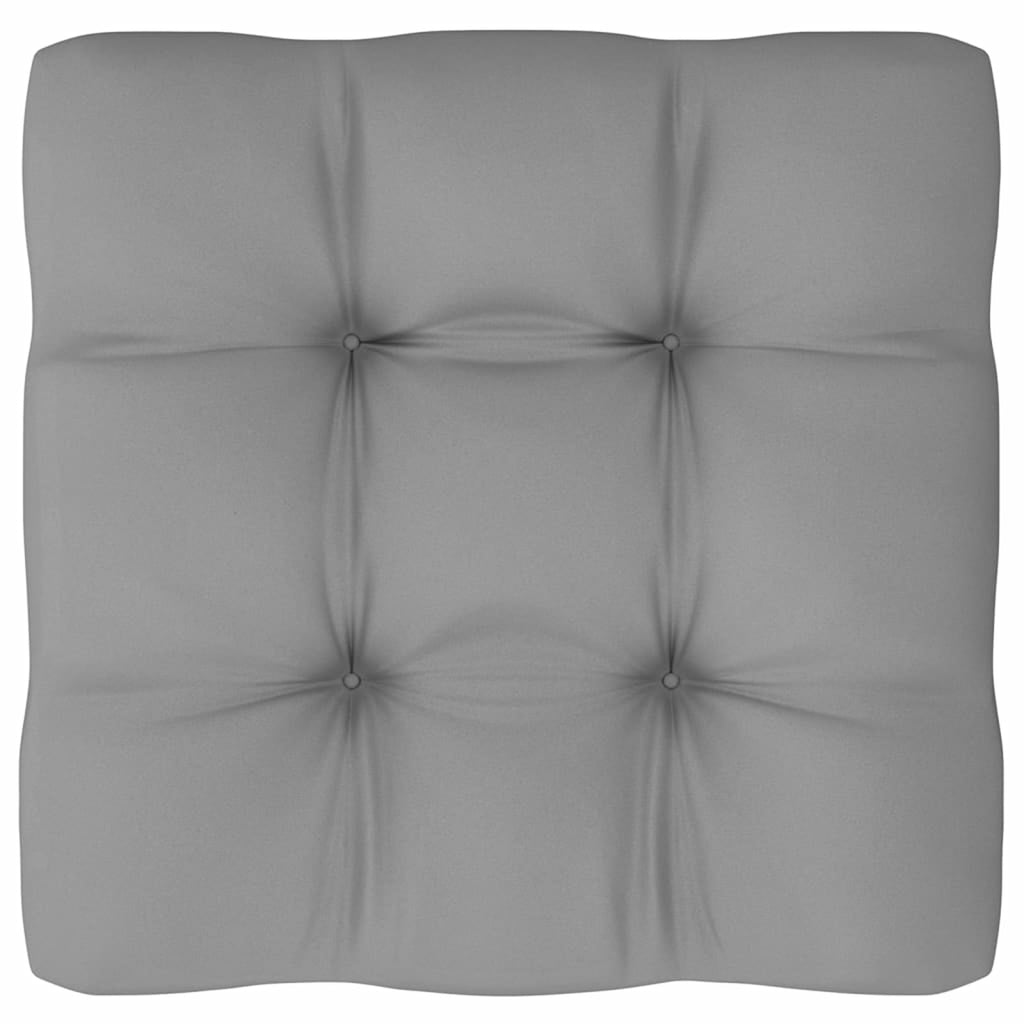 6 Piece Gray Cushioned Pinewood Sectional Sofa Set L38691