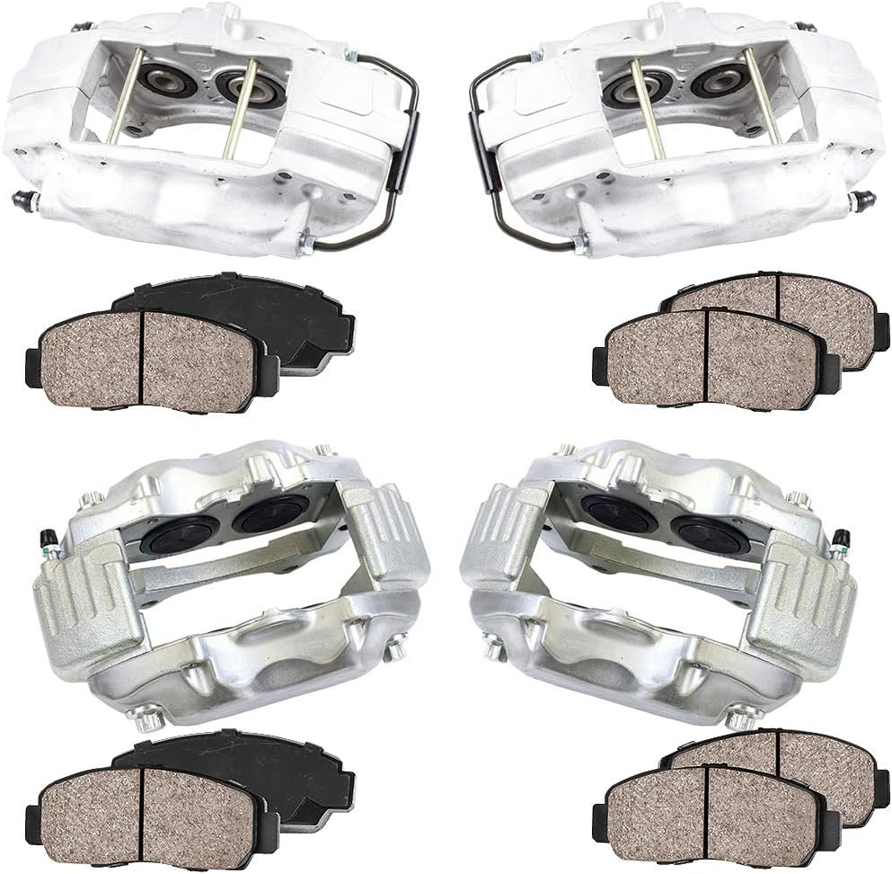 4 Pc Loaded Calipers with Ceramic Brake Pads Kit U332443