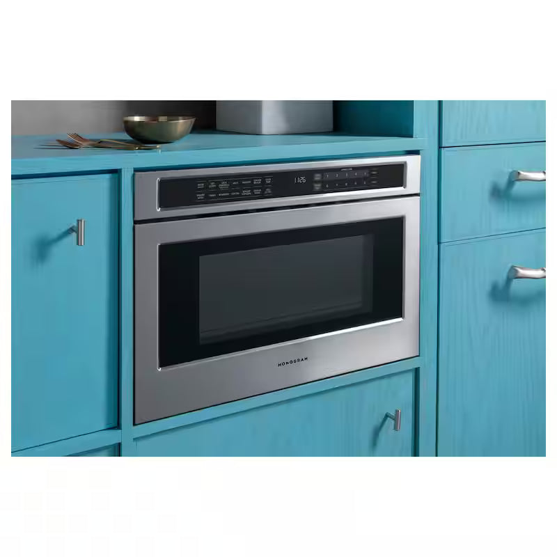 Built-In Microwave Drawer in Matte Black with Sensor Cooking V308338