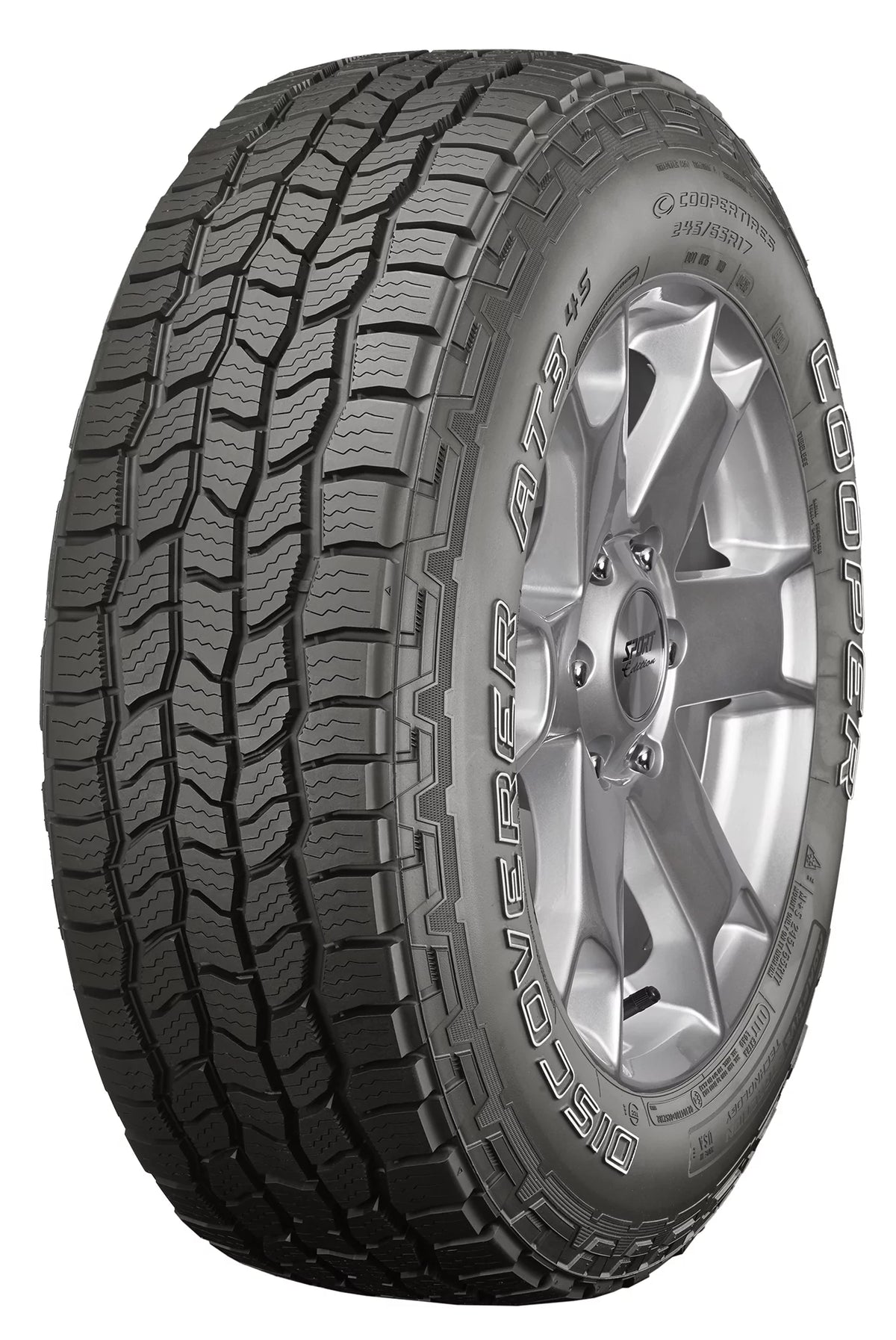 265/75R15 Cooper Discoverer AT3 4S 112T Tire V997285