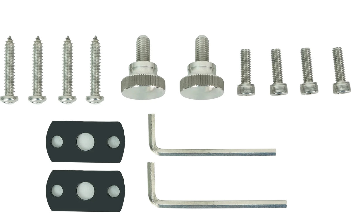 5.25" 360° Swivel White Aluminum Surface Mount Speaker Pods U396027