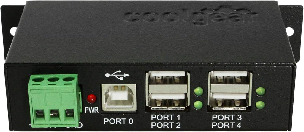 4-Port Industrial USB 2.0 Powered Pack of 2 B6270
