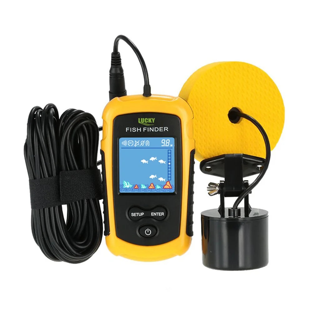 Portable Wired Fish Finder LCD Color Screen Y3250