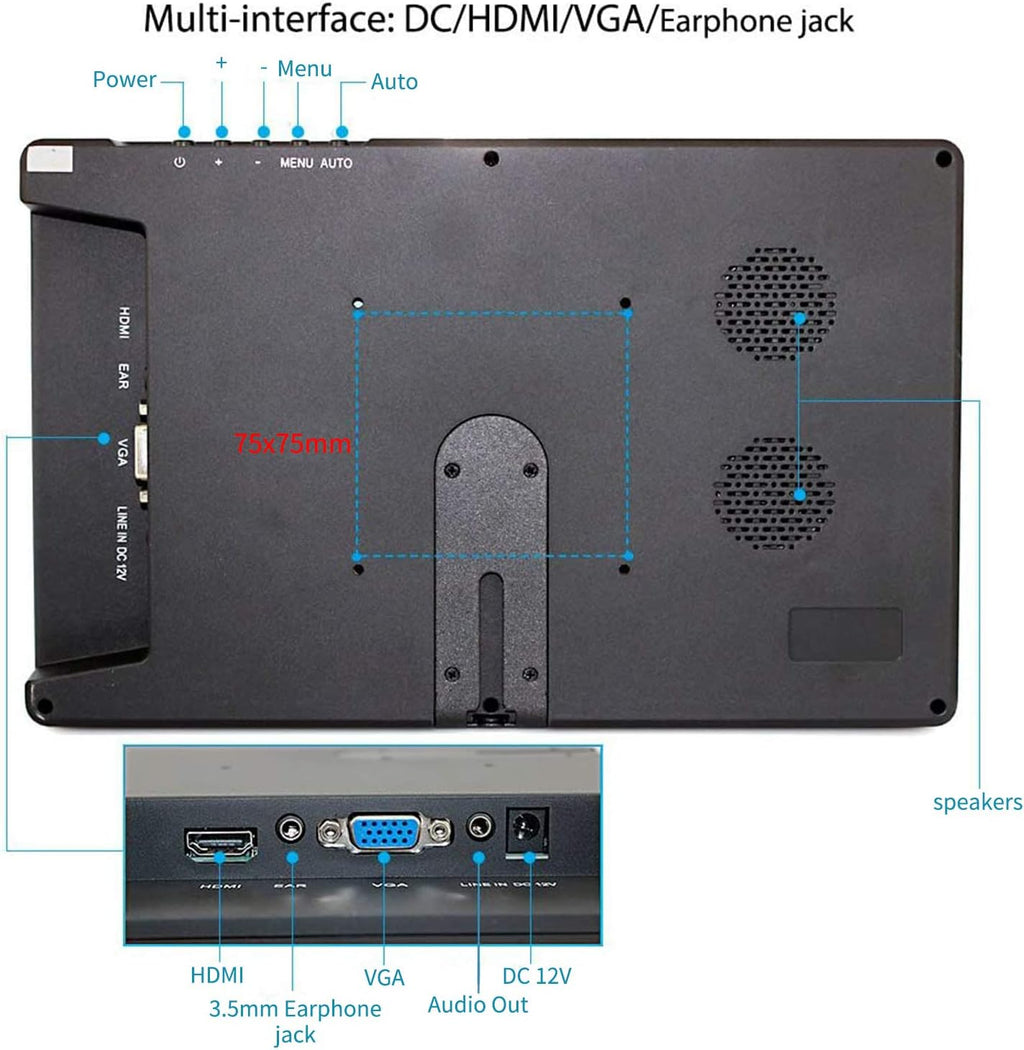 10.1 inch Full HD IPS Monitor J91451