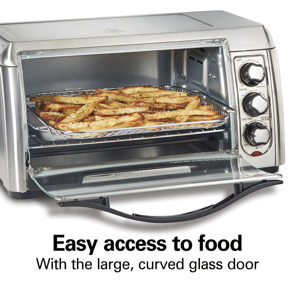 6 Slice Stainless Steel Air Fryer Toaster Oven G366