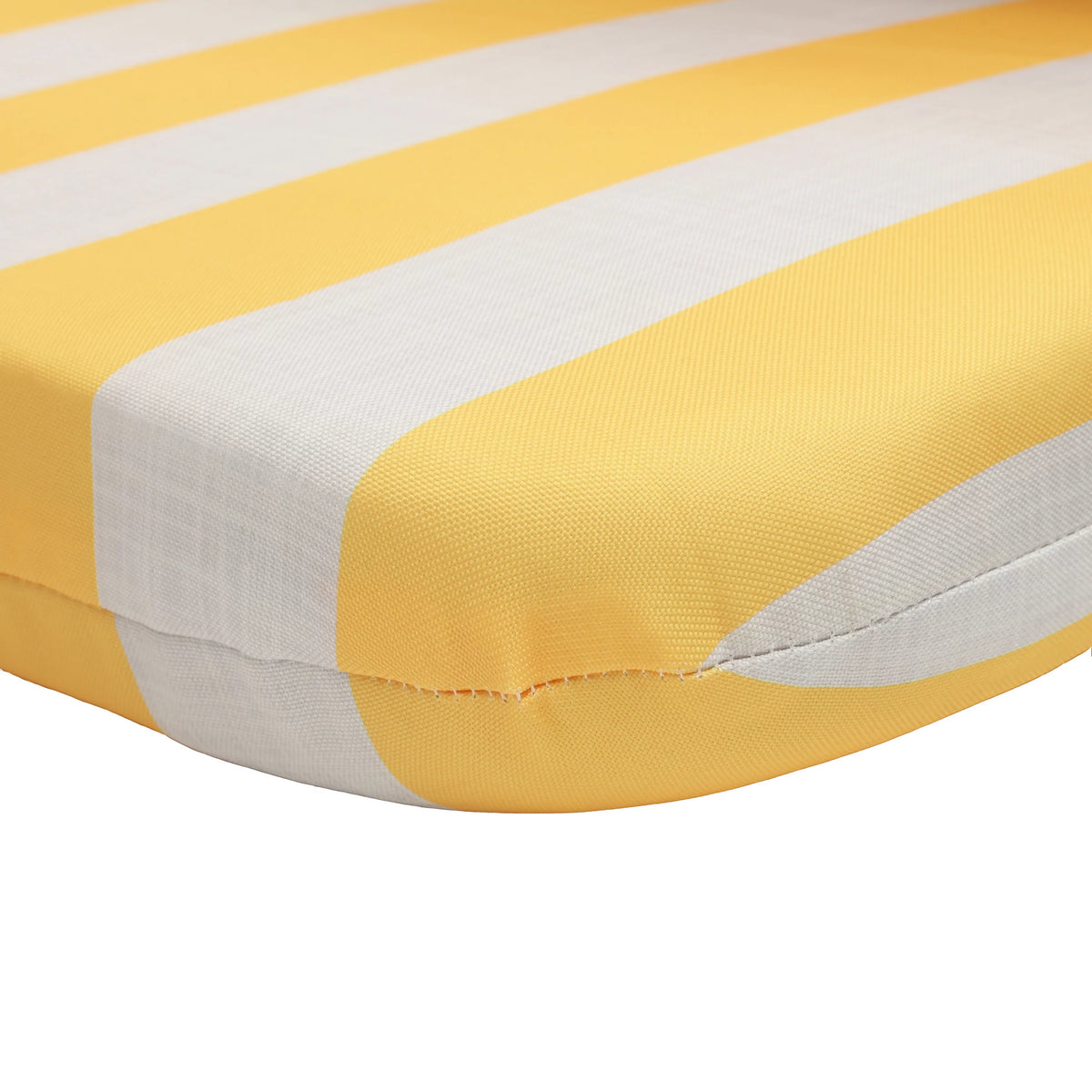 Yellow Cabana Stripe Lounger Cushion 22 x 73 in J30383
