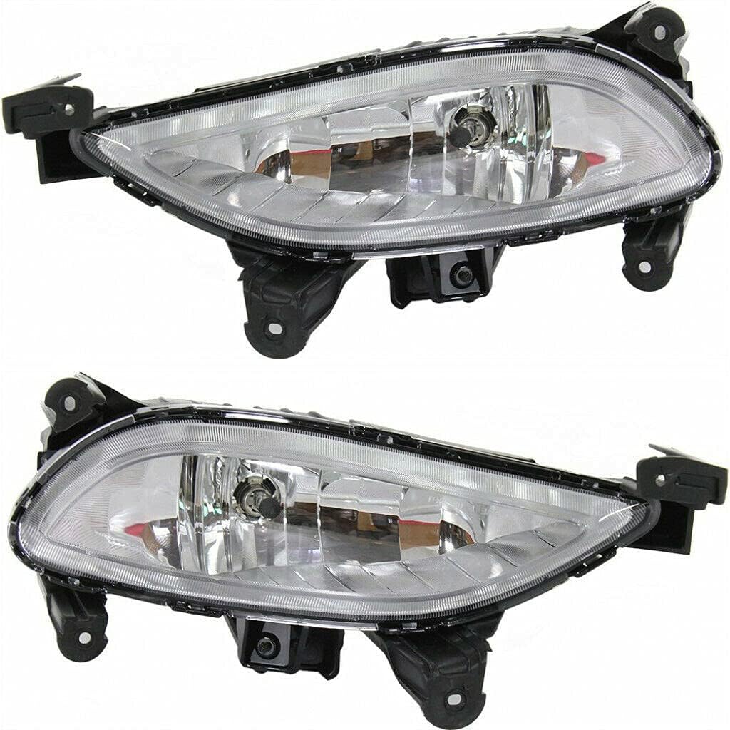 Fog Light Assembly Driver & Passenger Side Pair/Set E9922