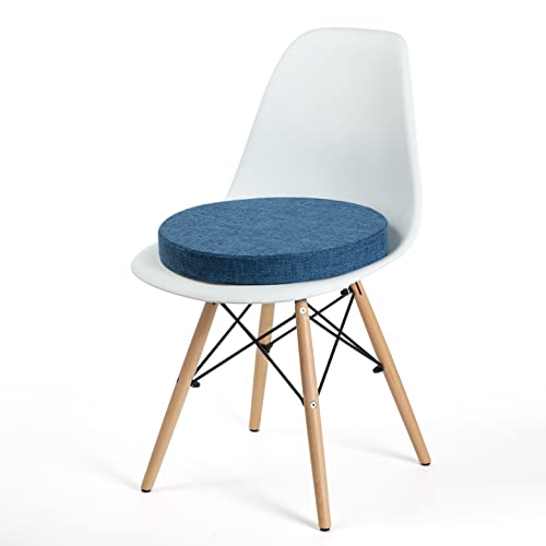 Gray 16 inch Round Chair Seat Cushion Pad H8926