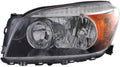 Black BEZEL CAPA Driver Side Headlight Unit Q9249