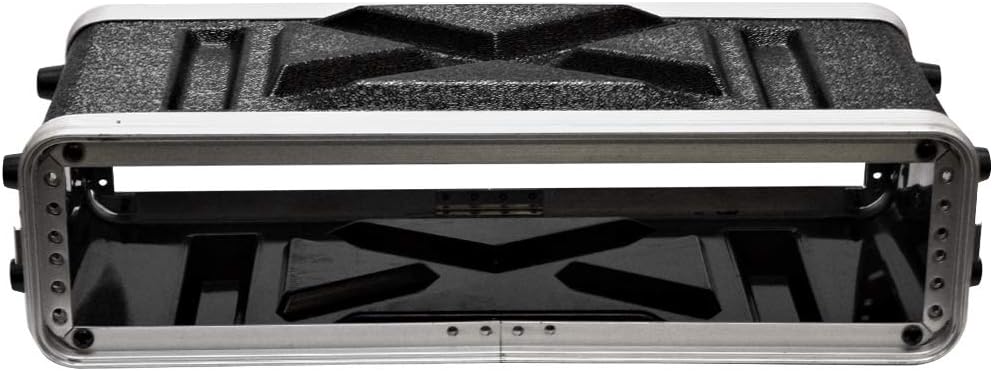 Lightweight 2 Space Compact ABS Rack Case L7381