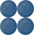 4 Pack Blue Spruce Food Storage Replacement Lids T949