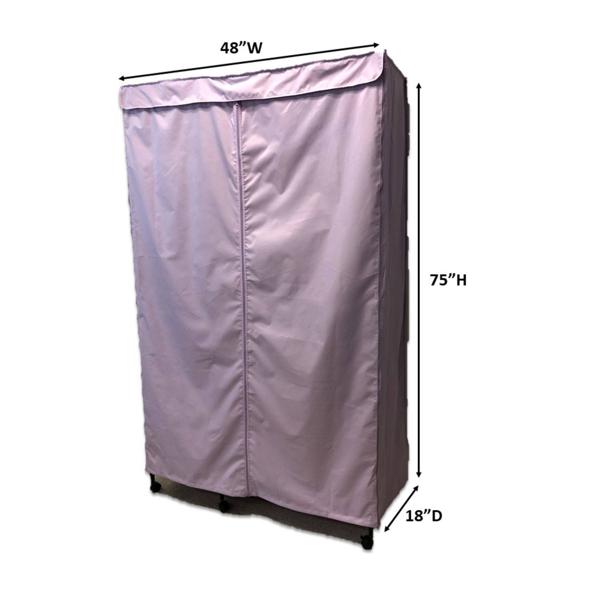 Portable Garment Rack Closet Fabric Cover G35796