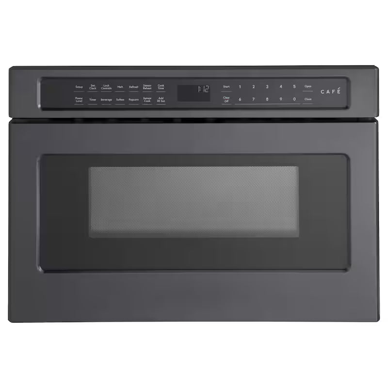 Built-In Microwave Drawer in Matte Black with Sensor Cooking V308338