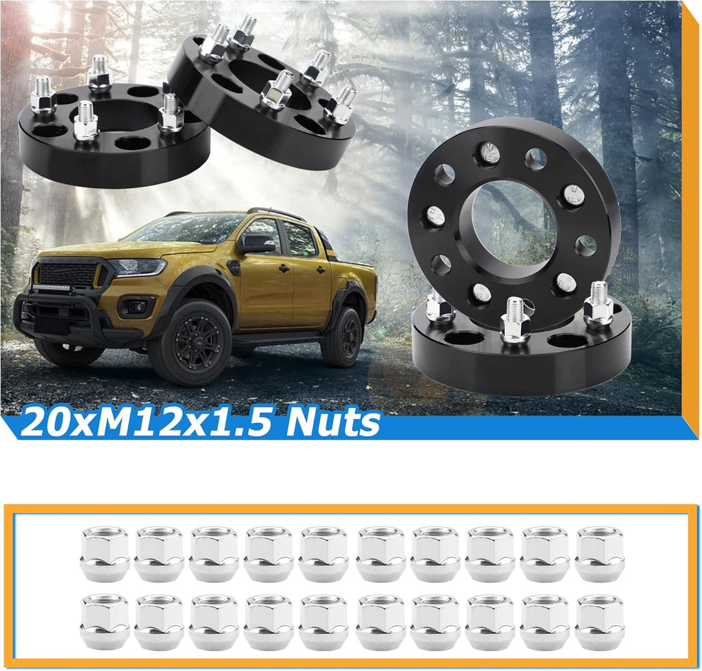 5x5 to 5x4.75 Wheel Adapters, 1.25 inch, 78.3mm Hub Bore, 12x1.5 Thread Pitch L818